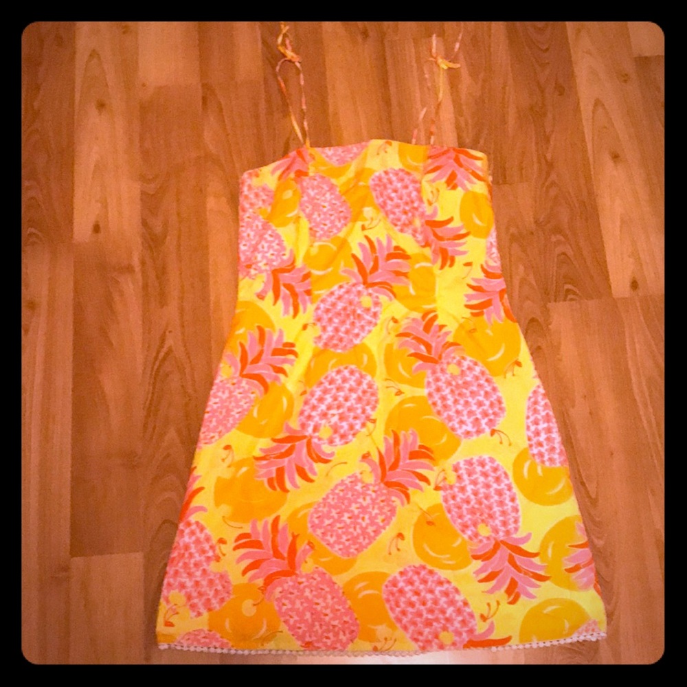 Lilly Pulitzer pineapple print sundress